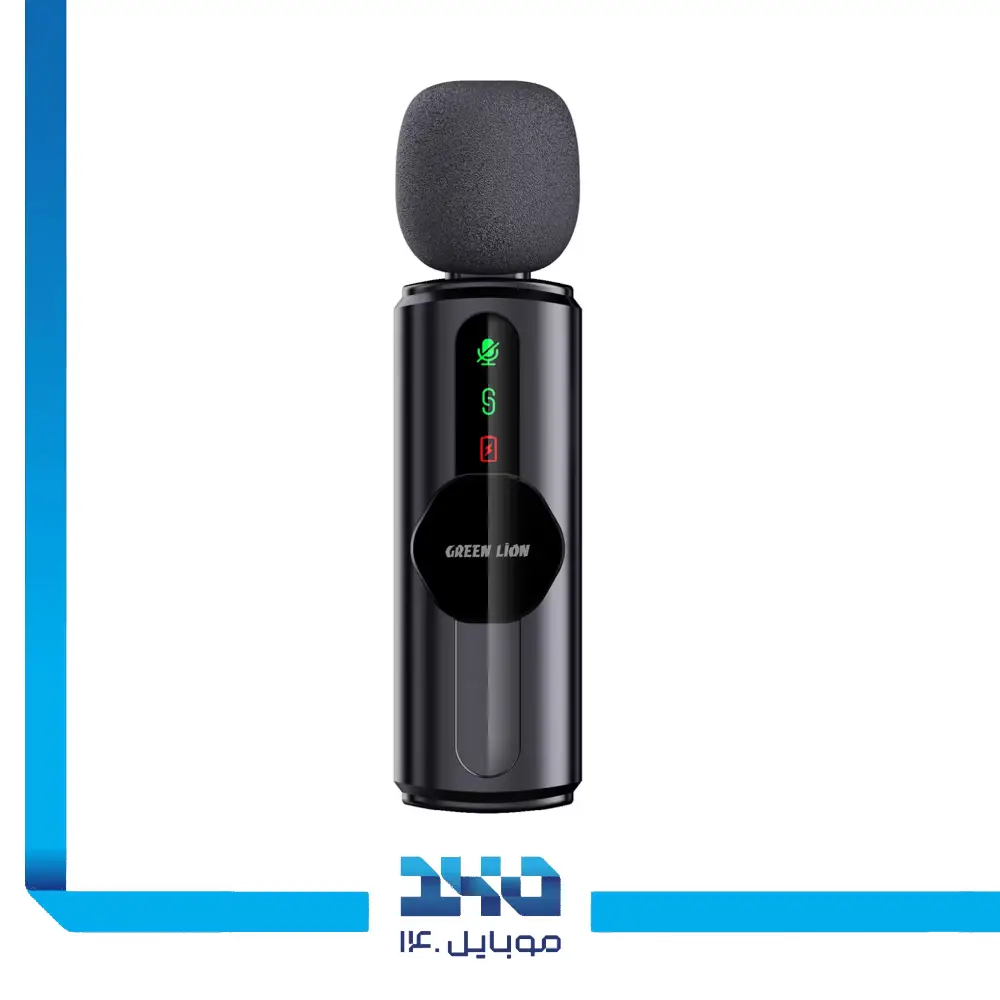 میکروفون بی‌سیم یقه‌ایی گرین لاین مدل GM-75X