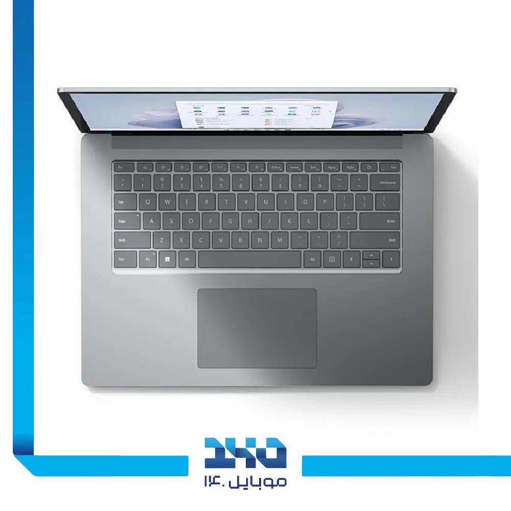 لپ تاپ مایکروسافت 15 اینچی مدل Surface Laptop 5 i7 1255U 8GB 512GB Intel Iris Xe