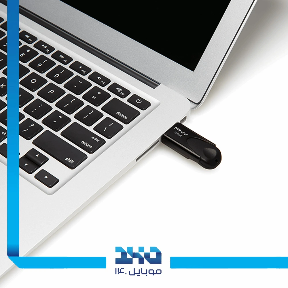 فلش مموری پی ان وای مدل Attache 4 ظرفیت 128 گیگابایت با رابط USB 2.0