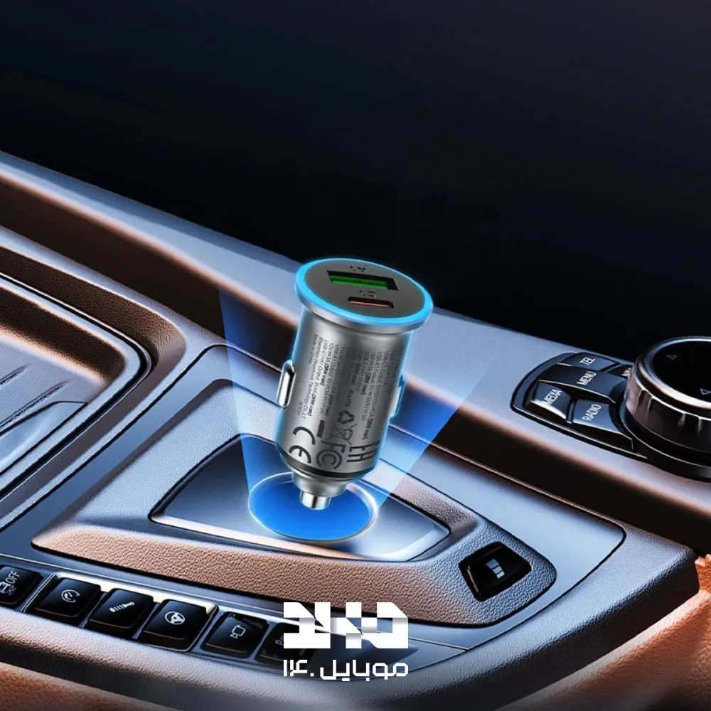 شارژر فندکی ایس فست مدل B15 توان 65 وات