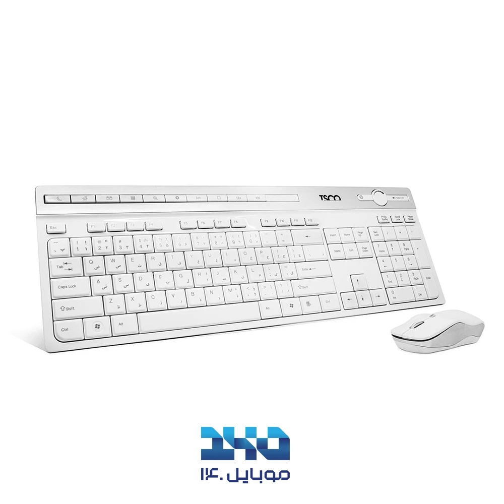 کیبورد و ماوس بیسیم تسکو مدل TKM 7106W