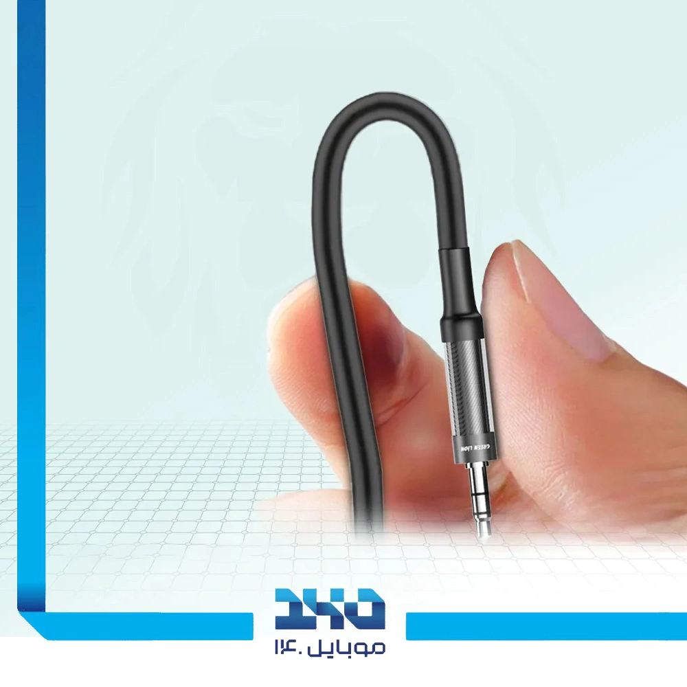 کابل AUX به AUX گرین لاین مدل Braided طول 1 متر