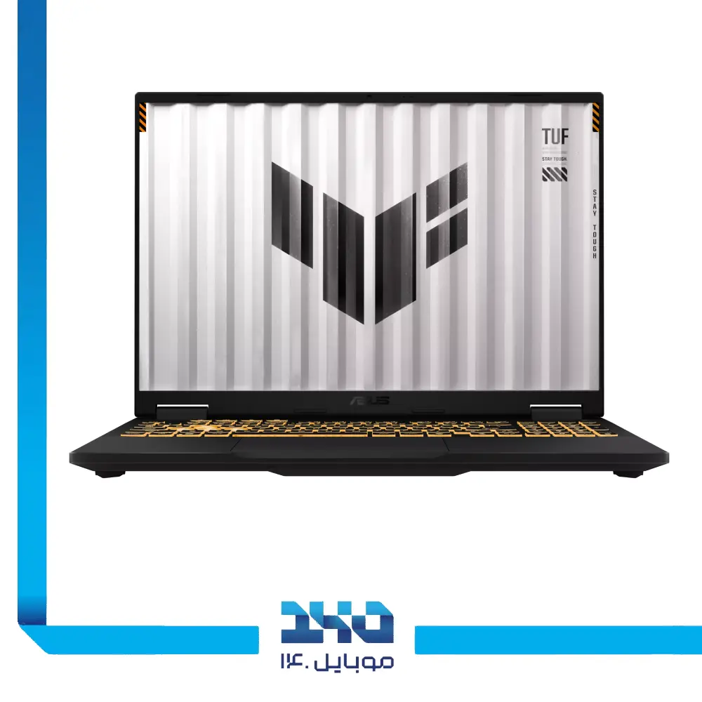 لپ تاپ ایسوس 16 اینچ مدل TUF Gaming F16 FX608JHR i7 14650HX 16GB 512GB RTX 5050
