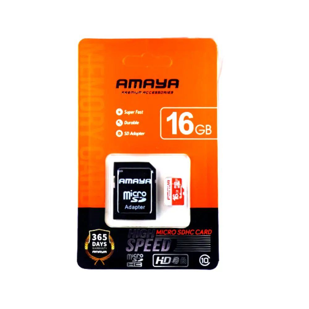 کارت حافظه Micro SDHC آمایا Class 10 سرعت 100 مگابایت بر ثانیه مدل Super Fast ظرفیت 16 گیگابایت
