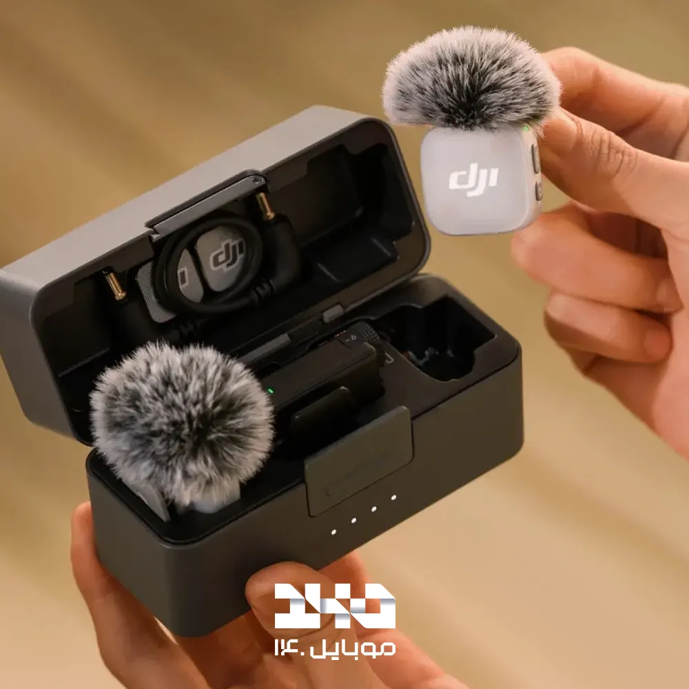 میکروفون یقهای بیسیم دی جی آی مدل Mic Mini 2 سینگل پک