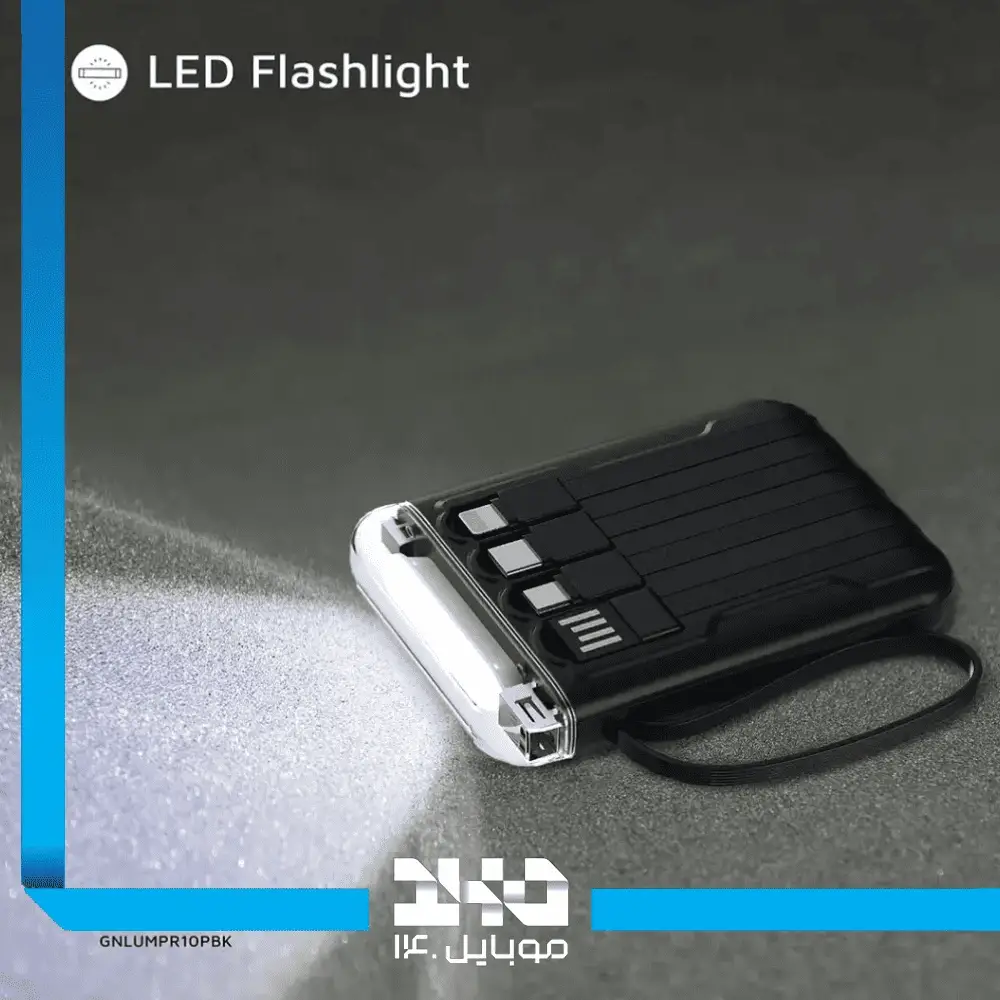 پاور بانک گرین لاین 10000 mAh مدل Luma Pro