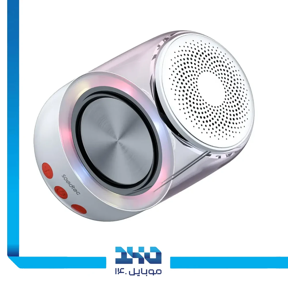 مینی اسپیکر بلوتوثی پرودو مدل Soundtec Crystal-Glow