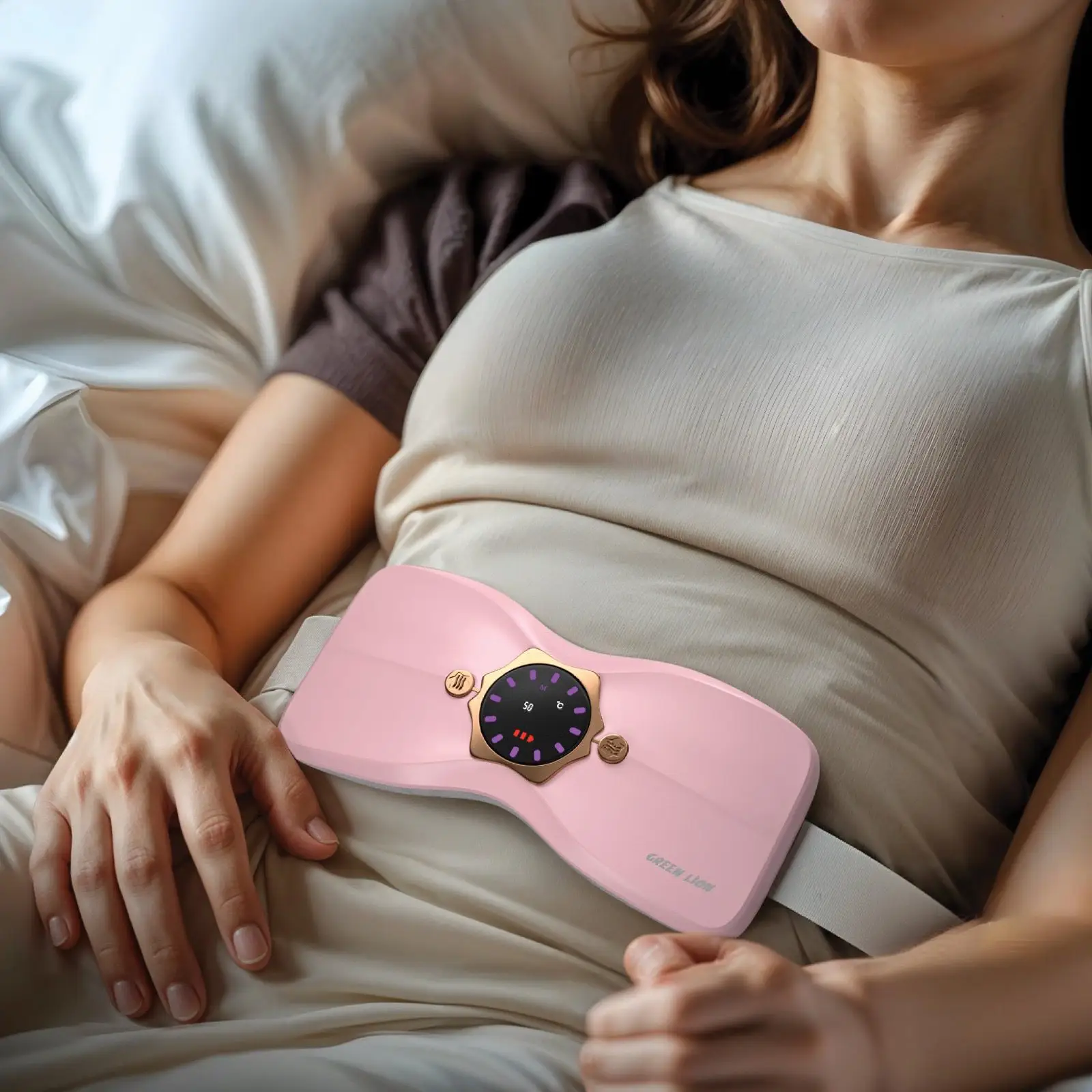 ماساژور شکم مخصوص قاعدگی گرین لاین مدل GNFLRHTPDPK
