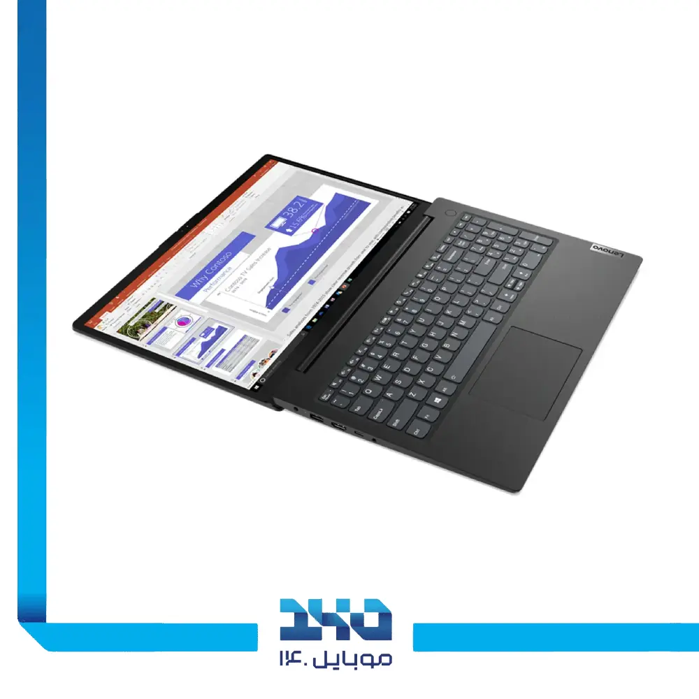 لپ تاپ لنوو 15.6 اینچ مدل V15 G2 Celeron N4500-4GB-256GB-Intel UHD