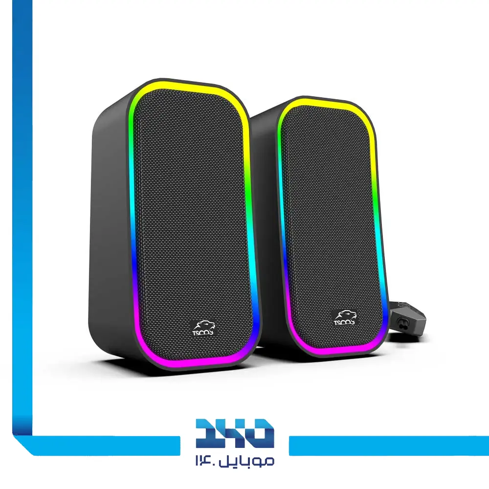 اسپیکر دو تکه گیمینگ دسکتاپ تسکو مدل (GS 2076)