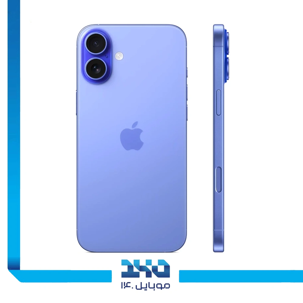 گوشی موبایل اپل مدل iPhone 16 ظرفیت 128 گیگابایت رم 8 گیگابایت - نان اکتیو | پارت نامبر ZA/A