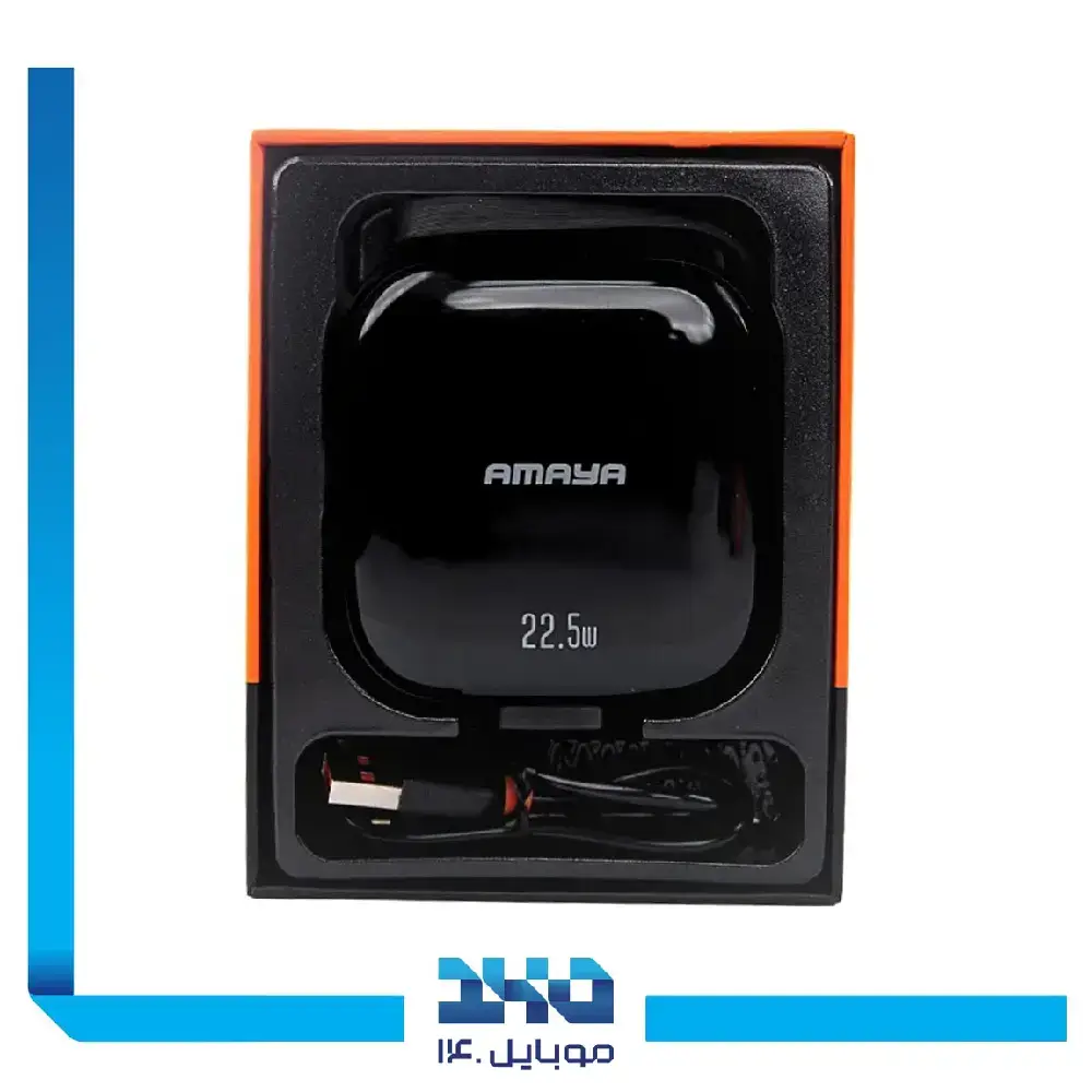 پاور بانک وایرلس آمایا 10000 mAh مدل APB-FD21