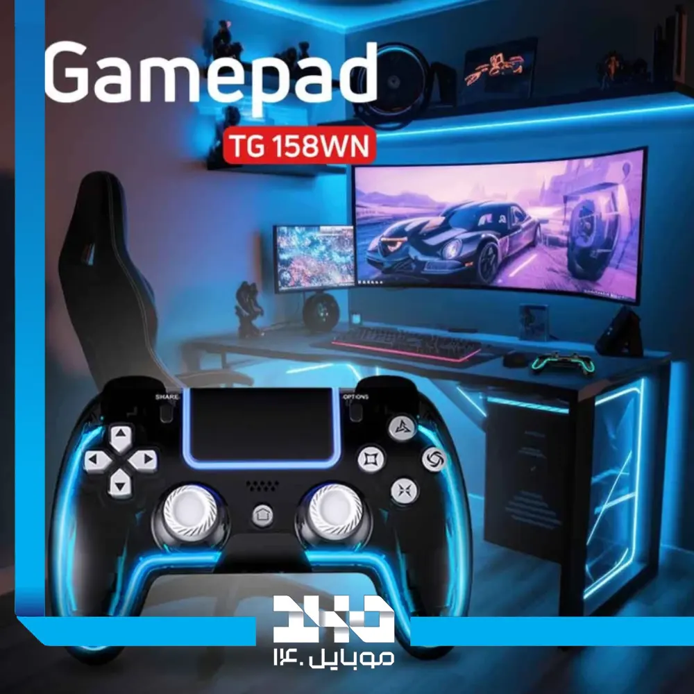 دسته بازی بیسیم تسکو مدل (TG 158 WN)