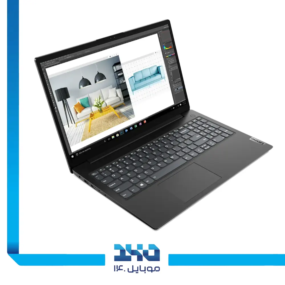 لپ تاپ لنوو 15.6 اینچ مدل V15 G2 Celeron N4500-4GB-256GB-Intel UHD