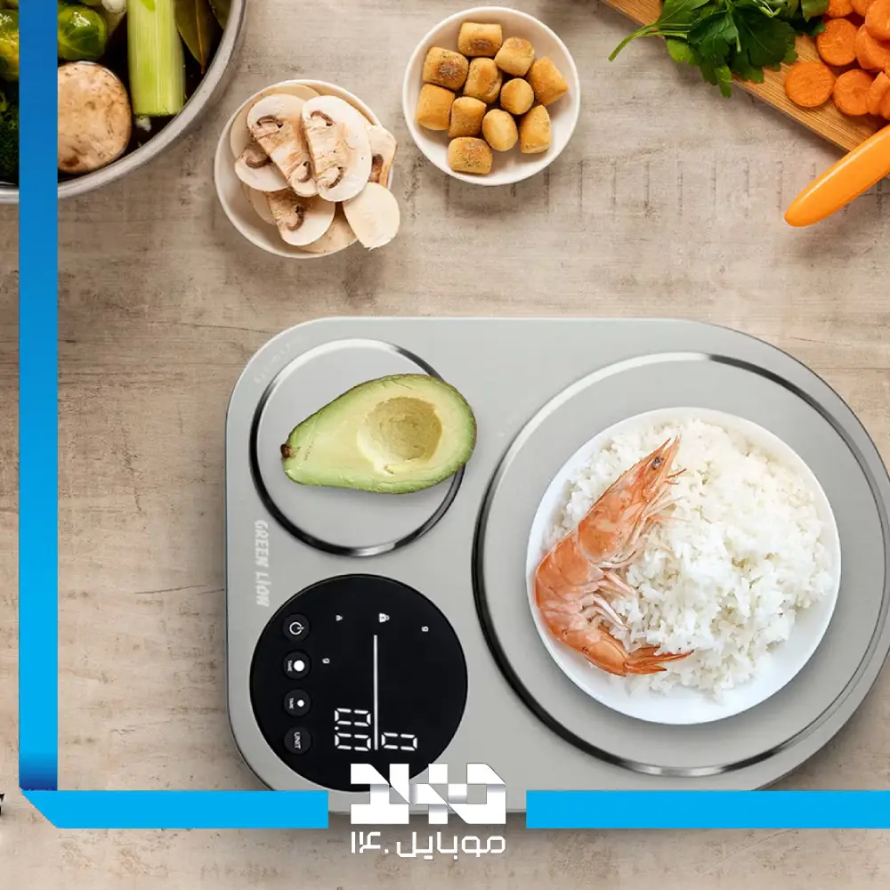 ترازوی دیجیتال آشپزخانه گرین لاین مدل Dual Kitchen Scale