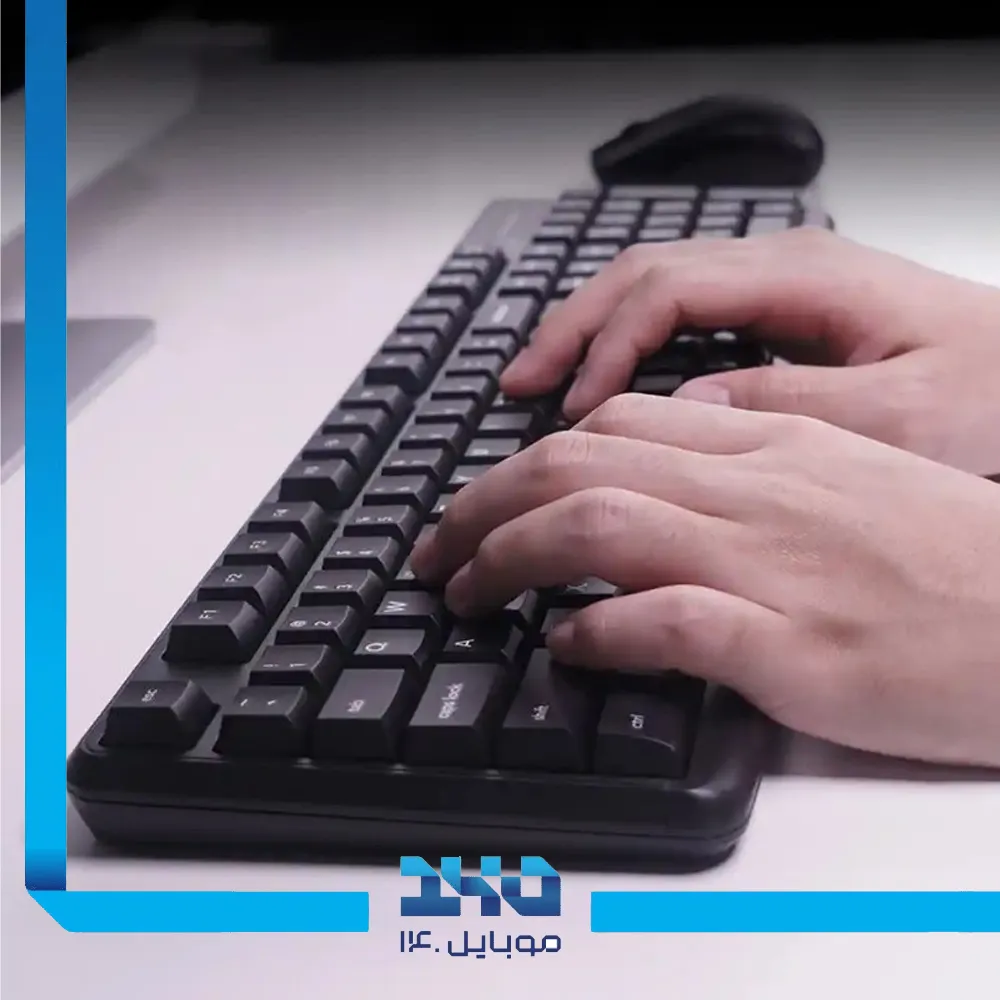 کیبورد و ماوس بی‌سیم فنتک مدل GO WK894 2IN1