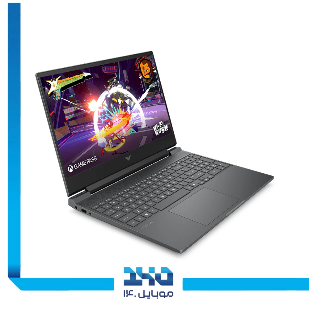 لپ تاپ 15.6 اینچی اچ‌ پی مدل Victus 15 fa2021nia i7 13620H 16GB 512GB RTX3050