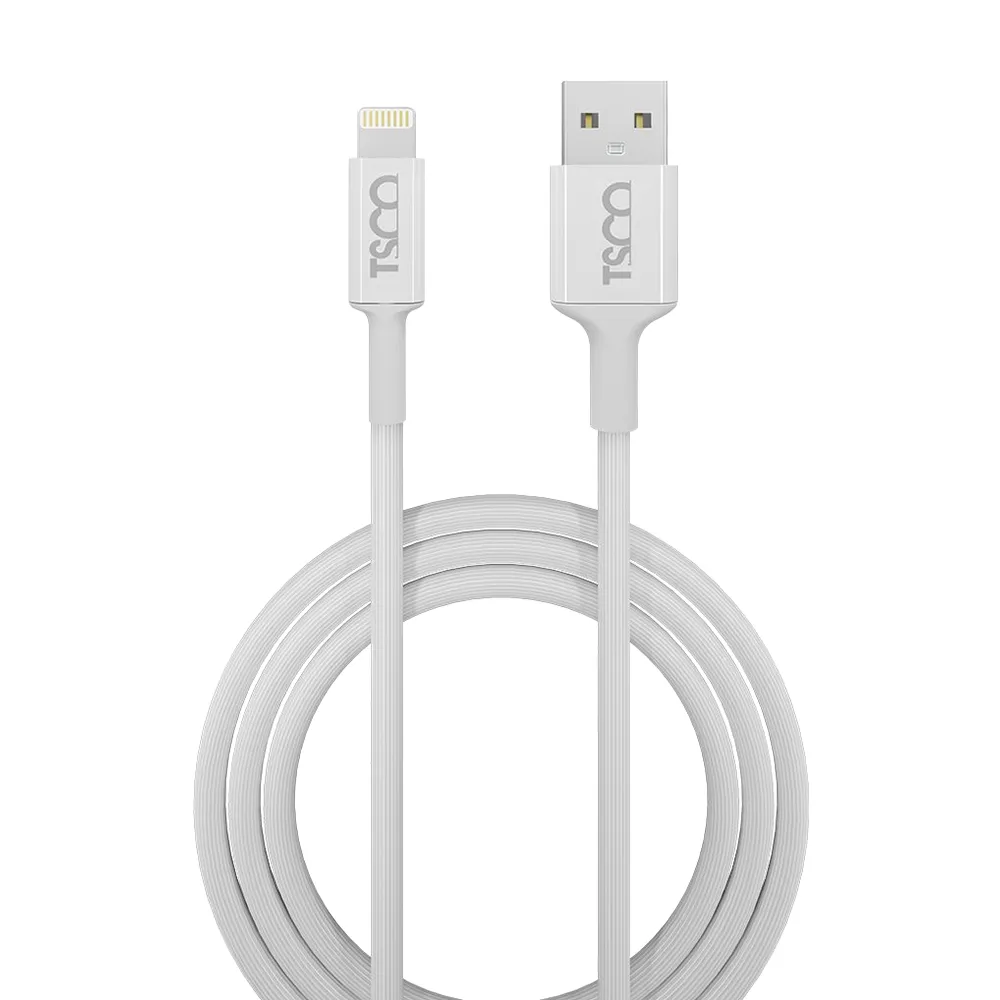 کابل شارژ USB-A به لایتنینگ تسکو مدل TCI 601 با طول 1 متر