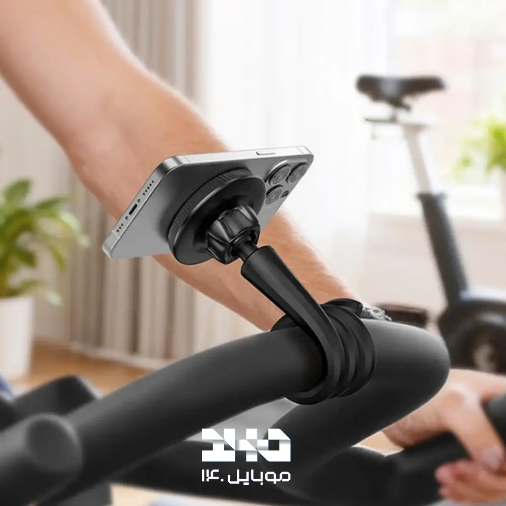 پایه نگهدارنده موبایل سیلیکونی منعطف مگنتی ایس فست مدل E36