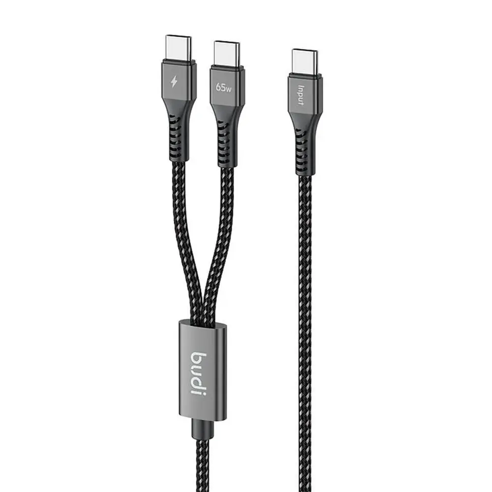 کابل تبدیل 1 به 2 تایپسی به تایپسی بودی مدل DC210C2C12B طول 1.2 متر