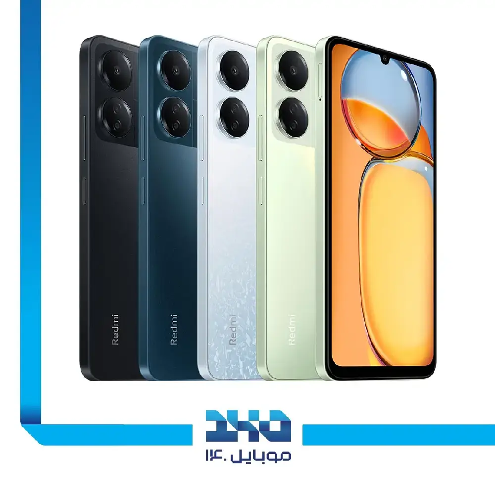 گوشی موبایل شیائومی مدل Redmi 13c ظرفیت 128 گیگابایت رم 6 گیگابایت