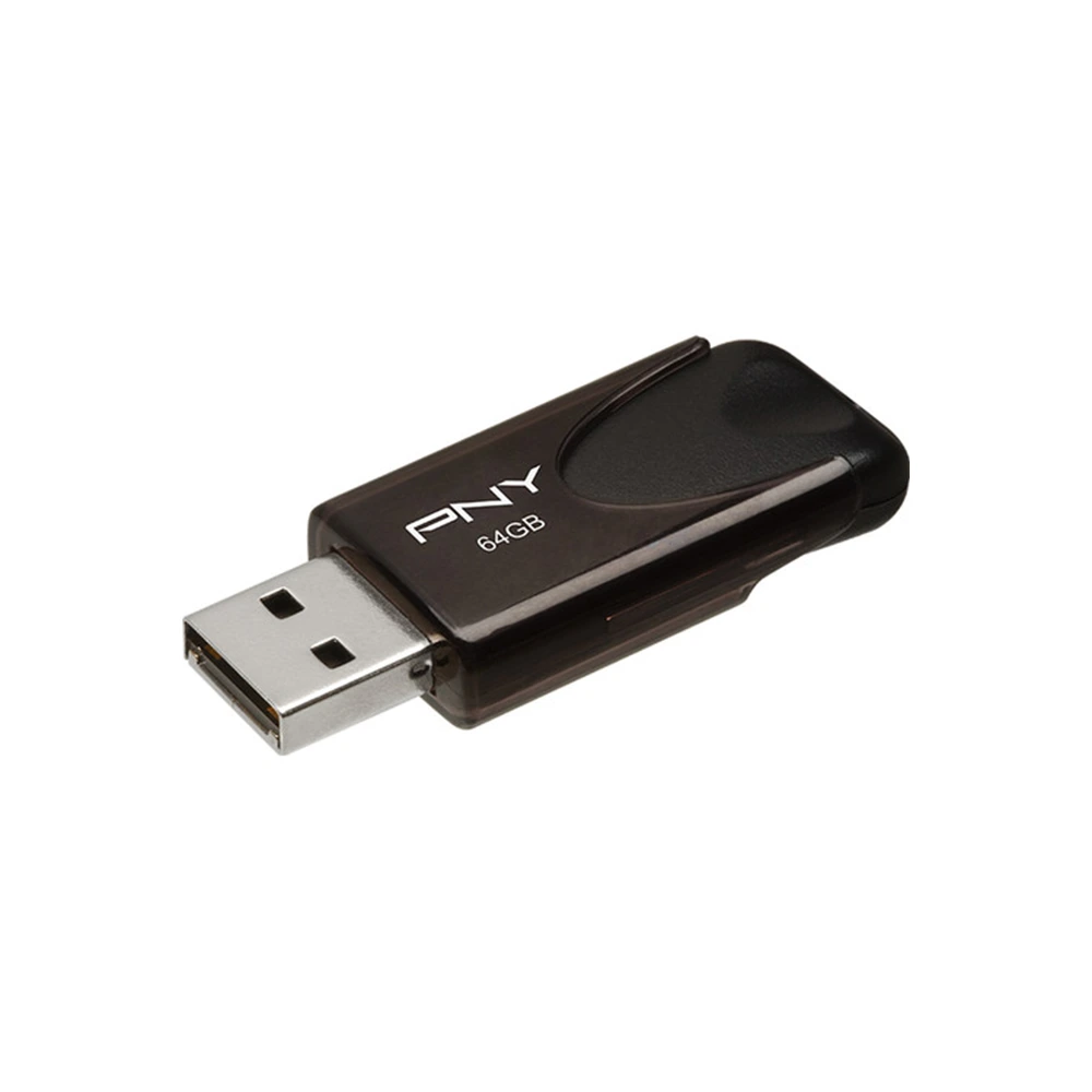 فلش مموری پی ان وای مدل Attache 4 ظرفیت 64 گیگابایت با رابط USB 2.0