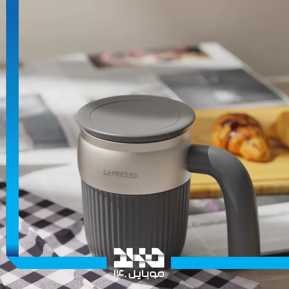 ماگ همزن‌دار مغناطیسی لپرسو مدل StirMate