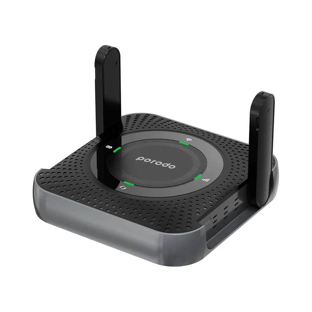 مودم LTE قابل حمل پرودو مدل 4GCPMF mifi router ظرفیت 4000 میلیآمپر ساعت