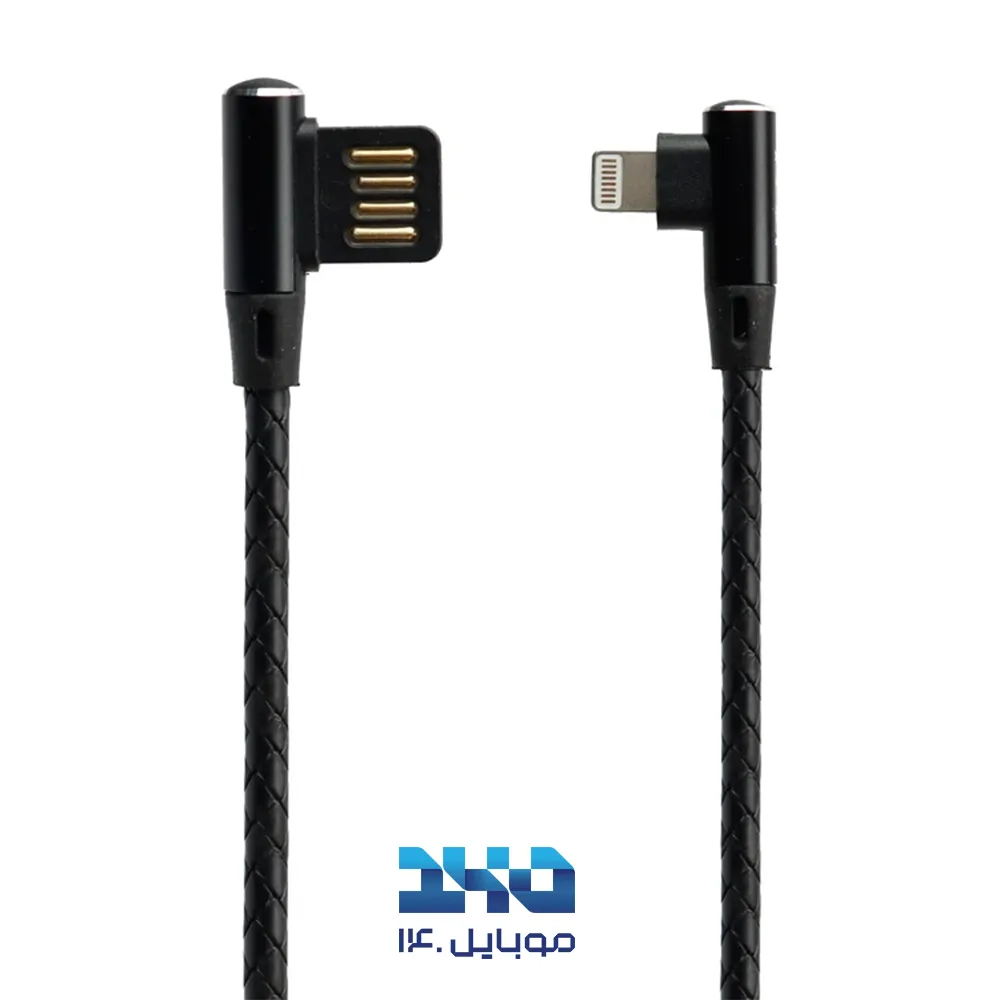 کابل شارژ USB-A به لایتنینگ تسکو مدل TC MI76 با طول 20 سانتی‌متر
