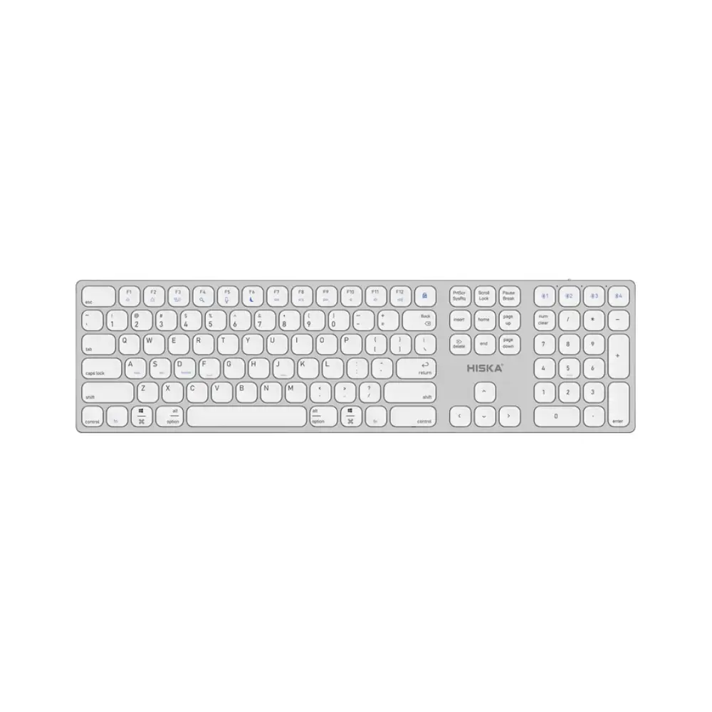 کیبورد بی‌سیم هیسکا مدل HX-KE245W