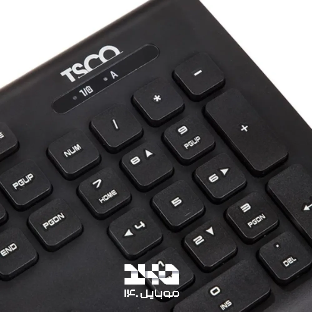کیبورد و ماوس بی سیم تسکو مدل TKM 7018