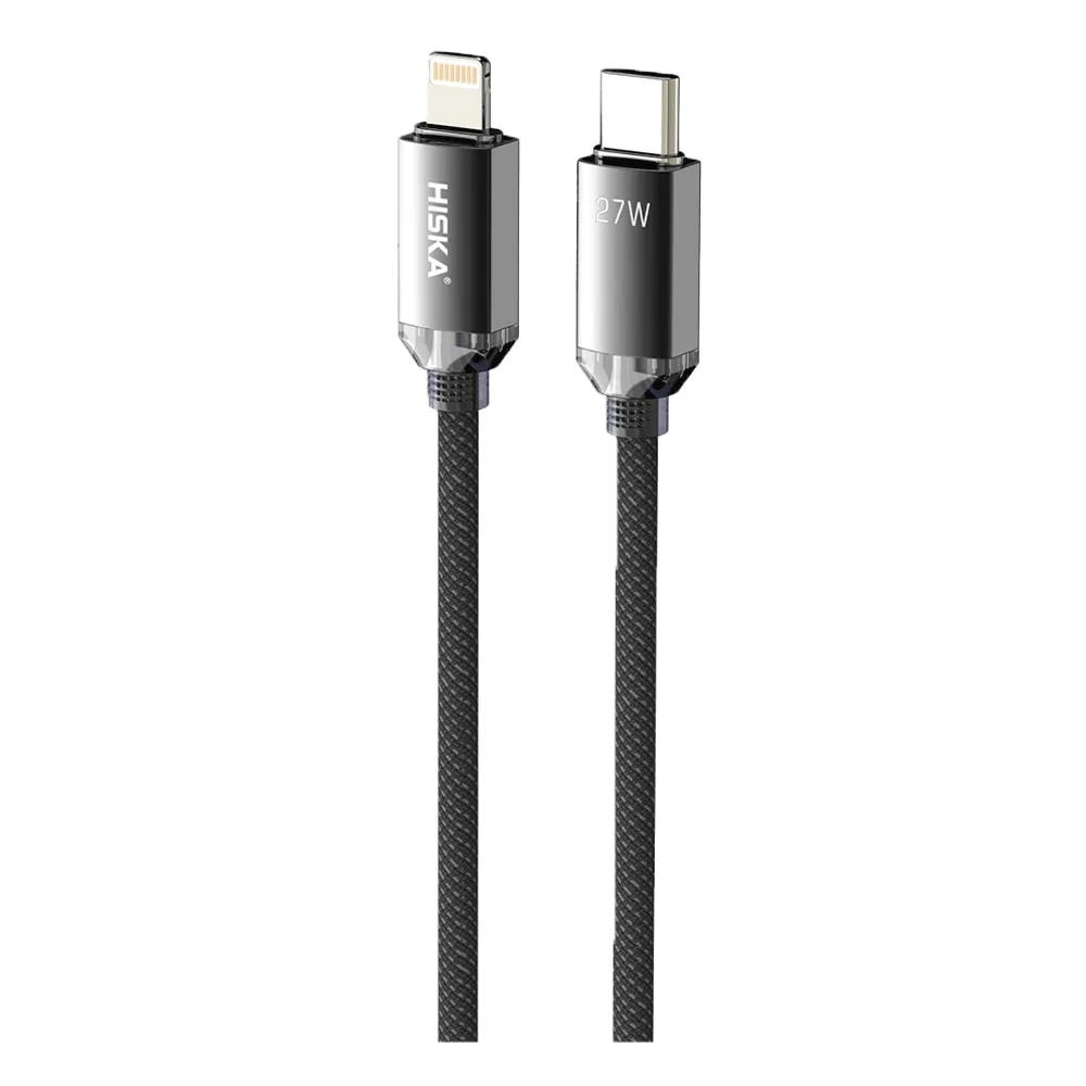 کابل USB-C به لایتنینگ هیسکا مدل (LX-801CL) طول 1 متر