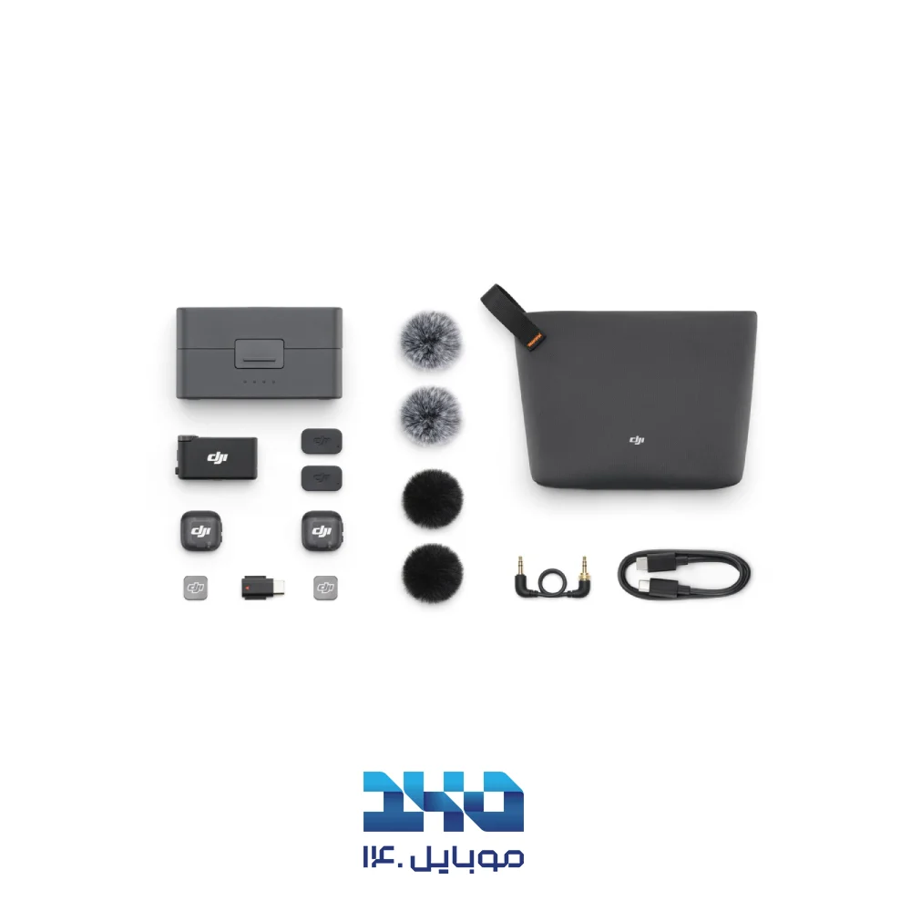میکروفون یقه‌ای بی‌سیم دی جی آی مدل Mic 3