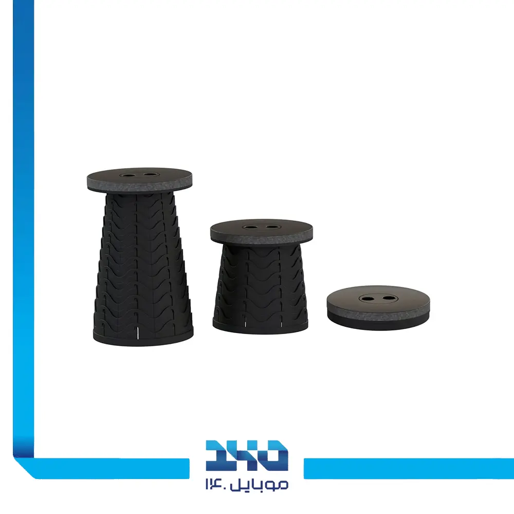 میز و چهارپایه تاشو 2 کاره گرین لاین