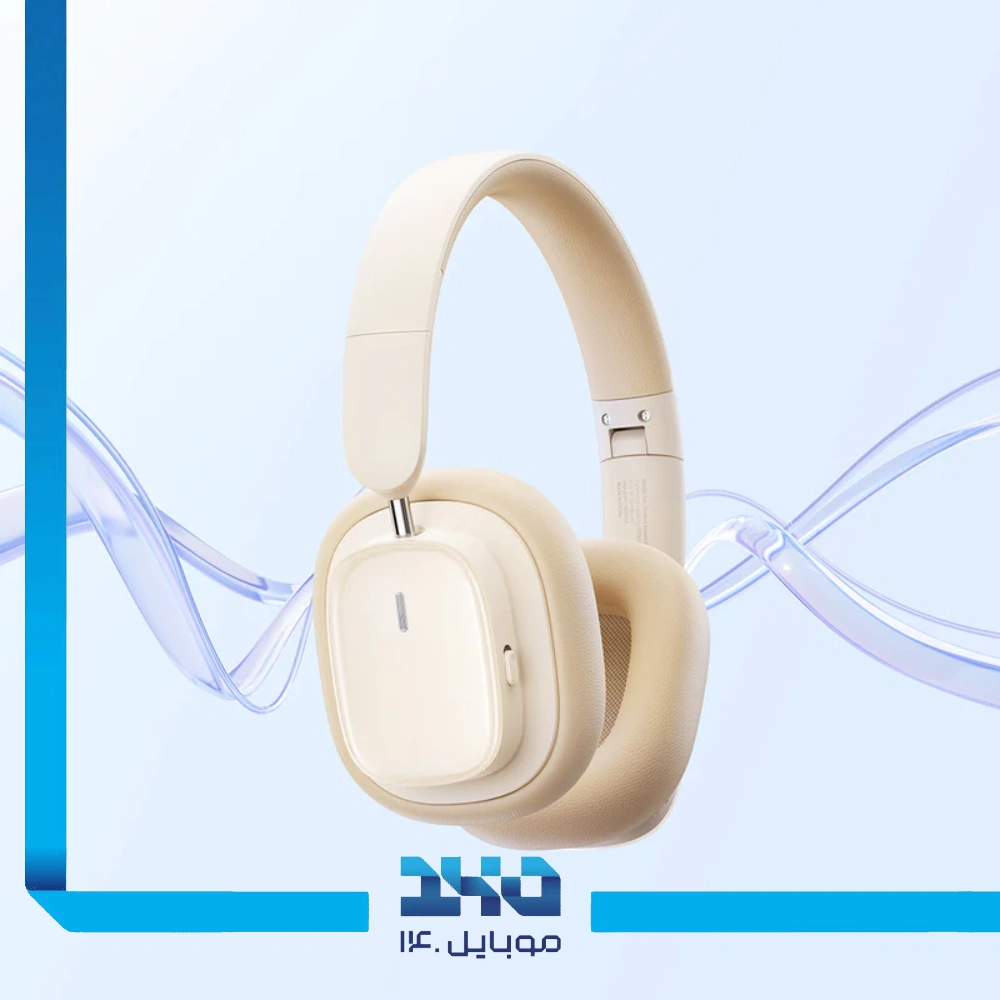 هدفون بی‌سیم بیسوس با نویز کنسلینگ (ANC) مدل Bowie H1i