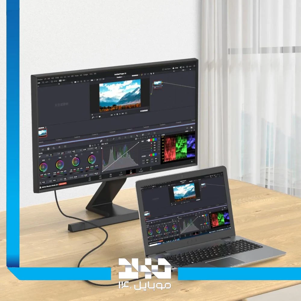 کابل HDMI گرین لاین با کیفیت 8K طول 2 متر