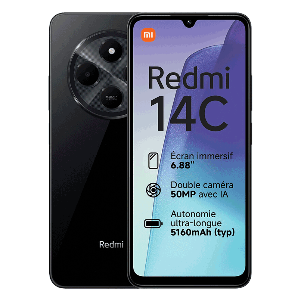 گوشی موبایل شیائومی مدل Redmi 14C ظرفیت 128 گیگابایت رم 4 گیگابایت