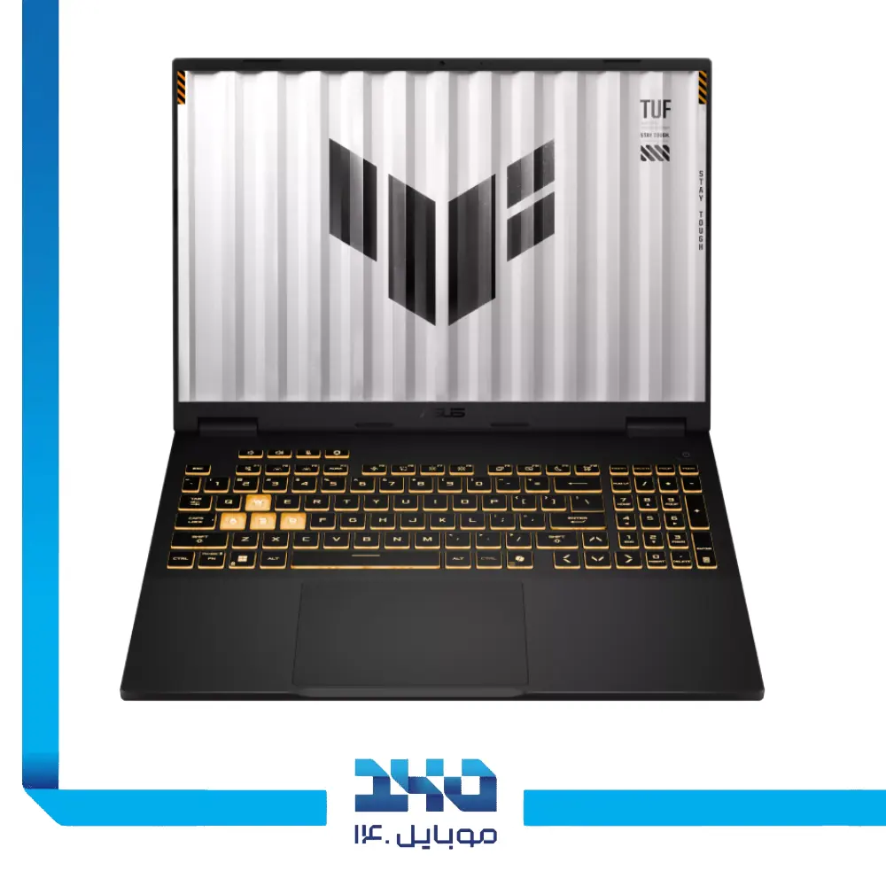 لپ تاپ ایسوس 16 اینچ مدل TUF Gaming F16 FX608JMR i7 14650HX 16GB 1TB RTX 5060