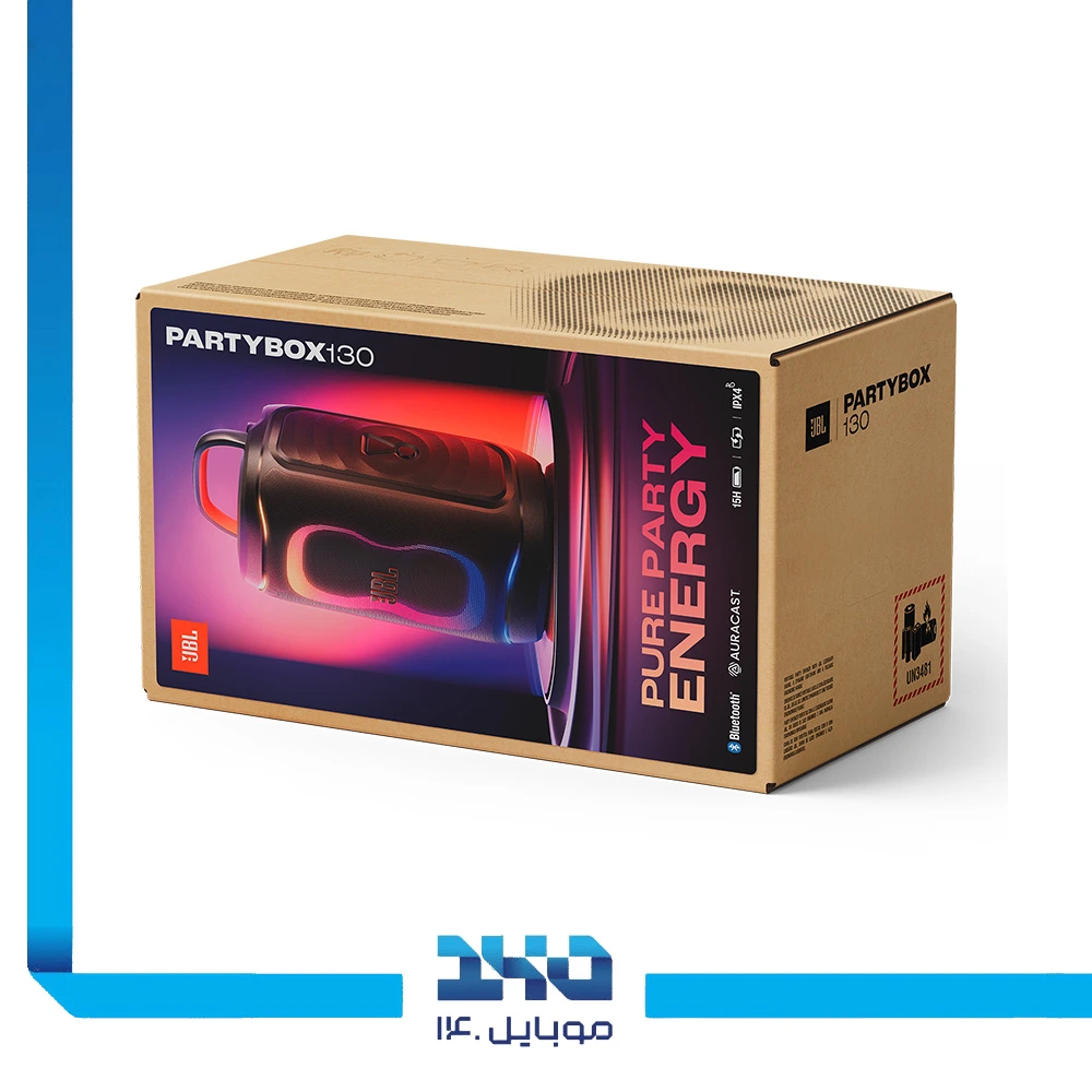اسپیکر بلوتوثی جی بی ال مدل (PartyBox 130)