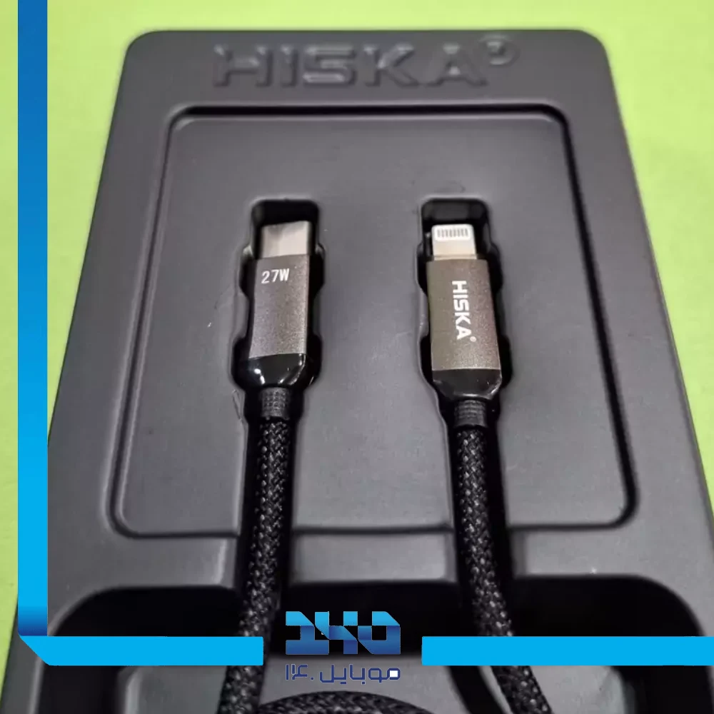 کابل USB-C به لایتنینگ هیسکا مدل (LX-801CL) طول 1 متر