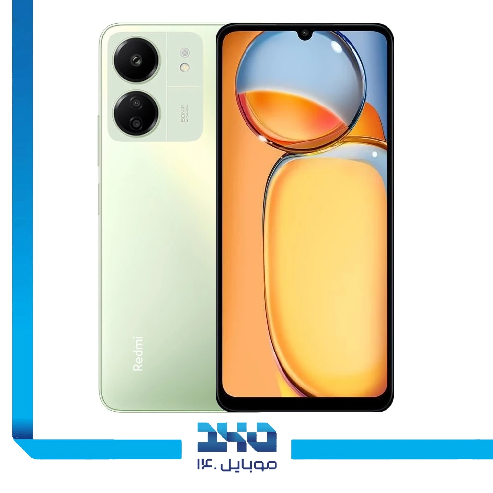 گوشی موبایل شیائومی مدل Redmi 13c ظرفیت 128 گیگابایت رم 6 گیگابایت (پک اندونزی، رام گلوبال)
