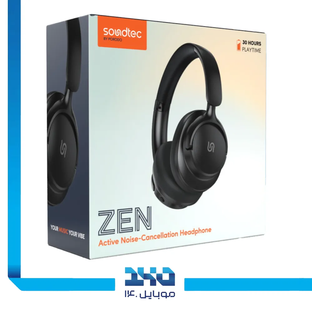 هدفون بیسیم پرودو با نویز کنسلینگ (ANC) مدل (Soundtec Zen)