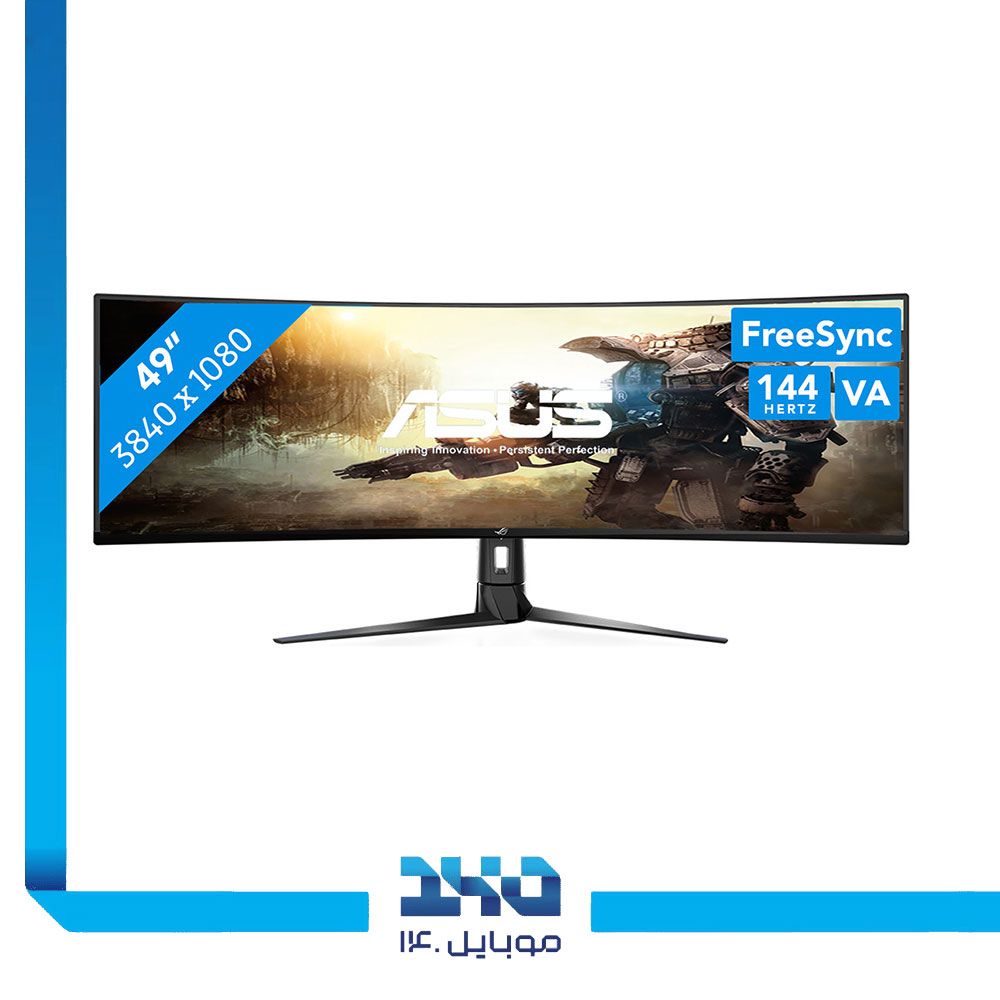 مانیتور گیمینگ خمیده ایسوس 49 اینچ مدل Rog Strix XG49VQ