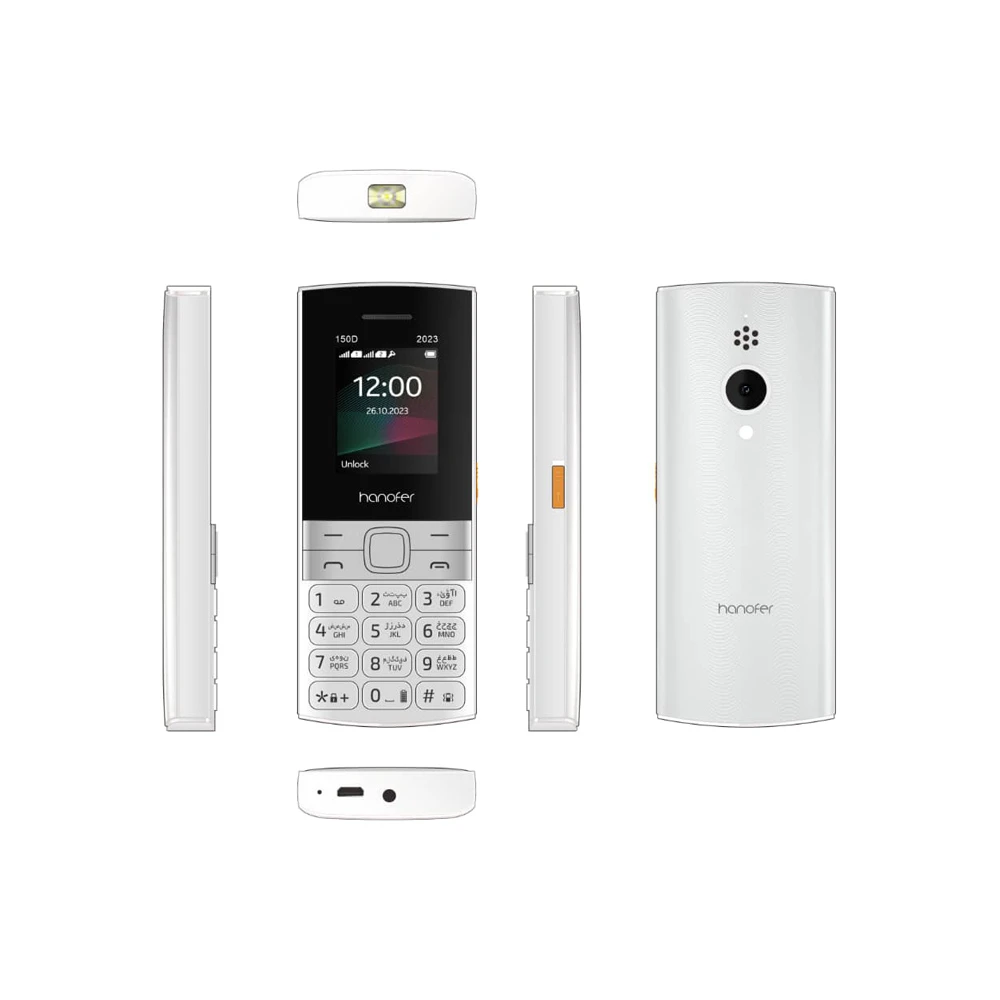 گوشی موبایل هانوفر مدل (2023) 150D ظرفیت 32 مگابایت