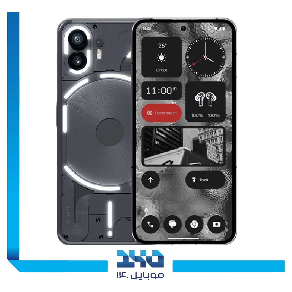 گوشی موبایل ناتینگ مدل Phone 2 ظرفیت 256 گیگابایت رم 12 گیگابایت | 5G