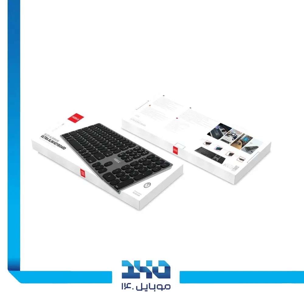 کیبورد بی‌سیم هیسکا مدل HX-KE245W