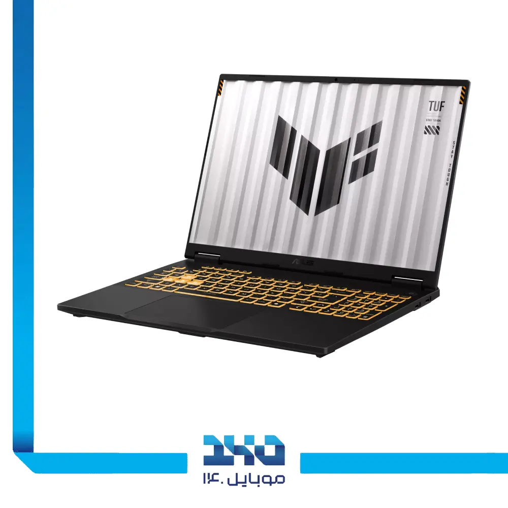 لپ تاپ ایسوس 16 اینچ مدل TUF Gaming F16 FX608JMR i7 14650HX 16GB 1TB RTX 5060