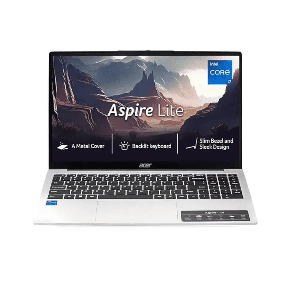 لپ تاپ ایسر 15.6 اینچ مدل  Aspire Lite AL15-52H i7 13620H 16GB 512GB Intel UHD Graphics