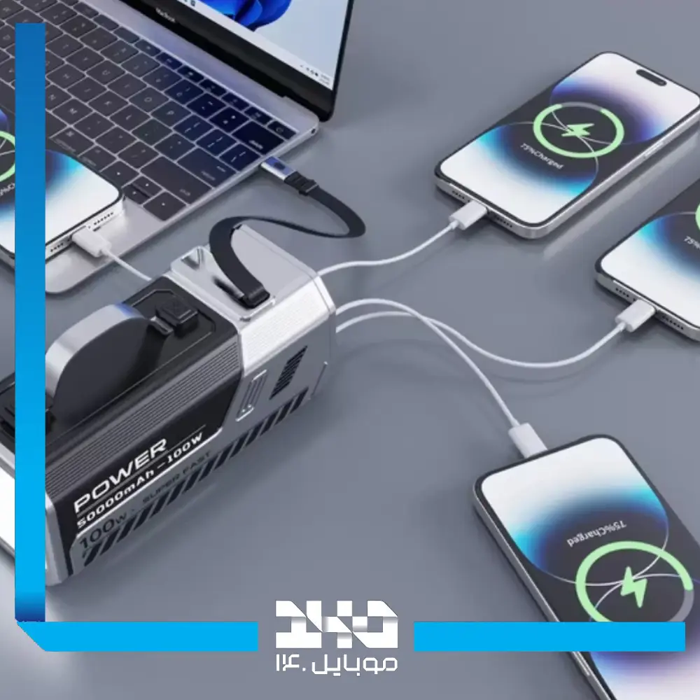 پاور بانک گرین لاین 50000 mAh مدل Power Max