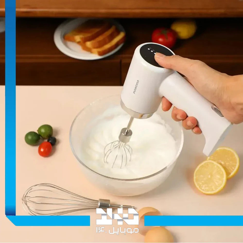 خرد کن و همزن برقی شارژی 2 کاره پرودو لایف‌استایل مدل (PDLFSTBP70BG)